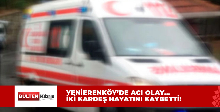 Yenierenköy’de acı olay… İki kardeş hayatını kaybetti!